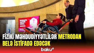 Fiziki məhdudiyyətlilərin yol problemləri: yeni qurğular necə işləyəcək?