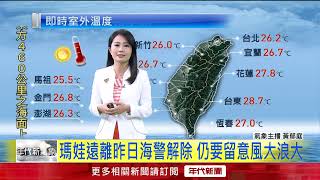 年代氣象／颱風外圍環流影響！ 北台灣7縣市「大雨特報」