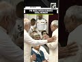 video of pm modi greeting bihar cm nitish kumar at bharat ratna felicitation programme goes viral