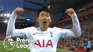 Heung-min Son gets Tottenham Hotspur ahead of Liverpool at Anfield | Premier League | NBC Sports