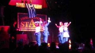 Immigrantenstadl -Griechische Blaue Funken-