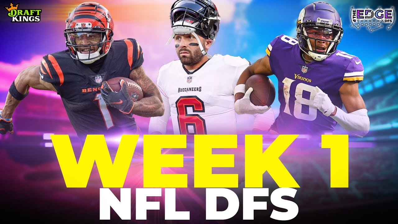 NFL DFS First Look | WEEK 1 | DRAFTKINGS - YouTube