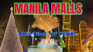 PHILIPPINE MALLS 2023 Decors! | LONGEST HOLIDAY | WALK TOUR + VLOGMAS