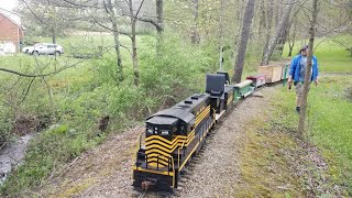 Mill Creek Central Railroad: Running a Titan Trains Nickel Plate Road GP9 On The Valley Division