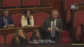 Borghi - Intervento in Senato (23.04.24)