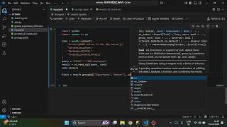 2) How to convert SQL query into #python #pandas #numpy