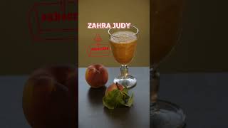 اسموتی هلو/ شربت هلو/ easy peach fruit smoothie recipe /peach