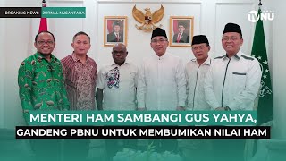 KemenHAM Bangun Kolaborasi Strategis dengan PBNU