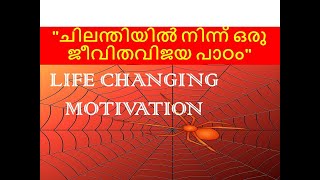 ചിലന്തിയിൽ നിന്ന് ഒരു ജീവിതവിജയ പാഠം/ LIFE CHANGING MOTIVATION/STORIES FOR SUCCESS 2020