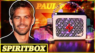 PAUL WALKER Spirit Box - "HE TOOK ME TO THE OCEAN!" | HEAR THE JOY Paul Has! (2024 Spirit Interview)