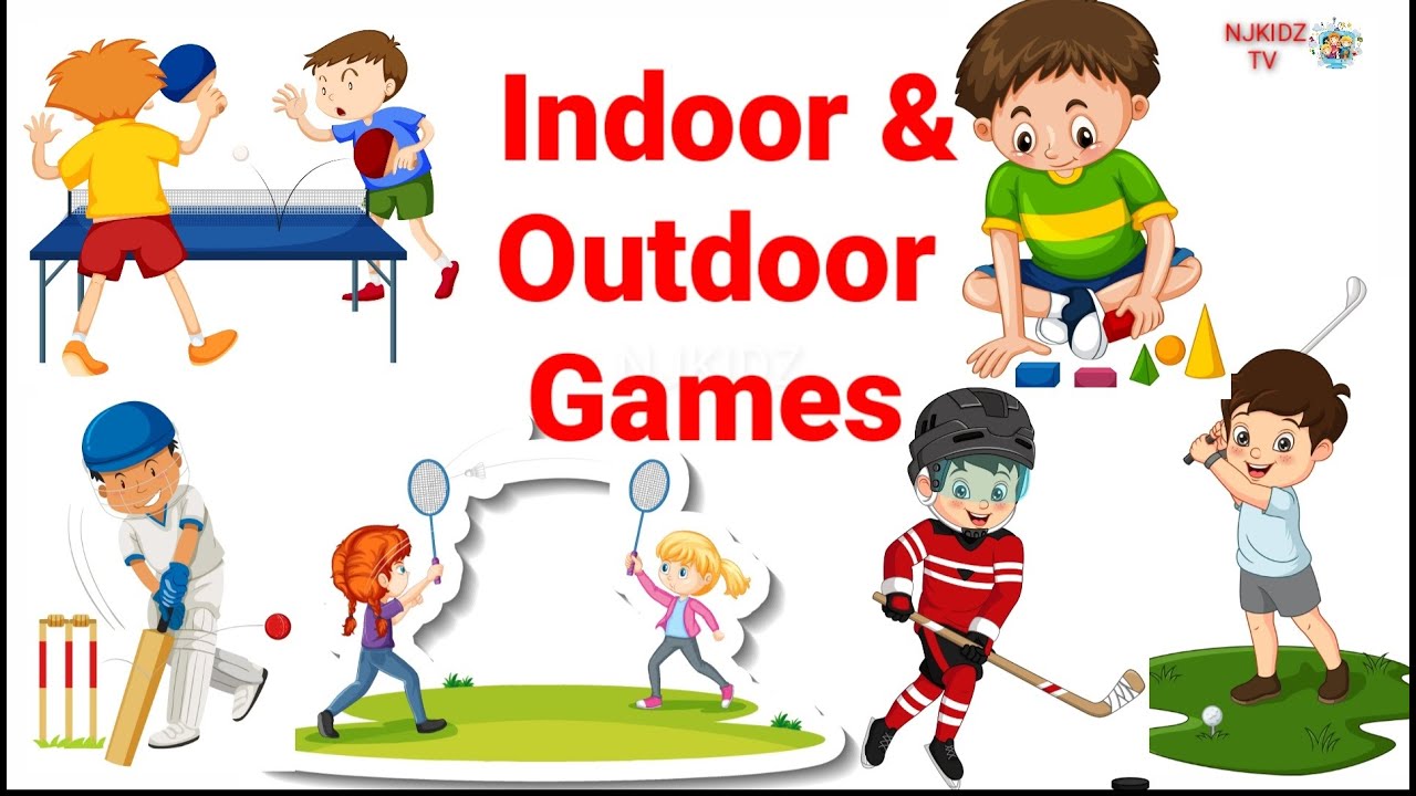 Indoor And Outdoor Games For Kids | Indoor Games Names | Games For Kids ...