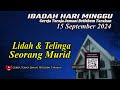 [LIVE] Ibadah Minggu Gereja Toraja Jemaat Betlehem Tarakan | 15 September 2024 | pk. 09.00