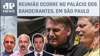 Eleições 2024 serão tema de encontro entre Bolsonaro e Tarcísio; Beraldo, D’Avila e Schelp analisam