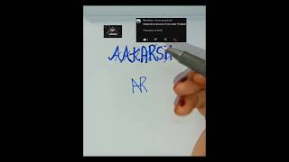 AAKARSH NAME LOGO 💥|comment your name's 👀|please subscribe and like for more videos❤️|#logo #shorts