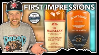 I Tried The New Macallan Harmony Intense Arabica and Bowmore Aston Martin 22 Year Old Scotch Whisky