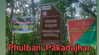 Phulbani Pakadajhar waterfall.💧🌊