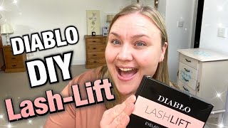 DIY LASH LIFT | DIABLO COSMETIC REVIEW.