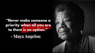 Best Maya Angelou Quotes on Life & Love to Inspire