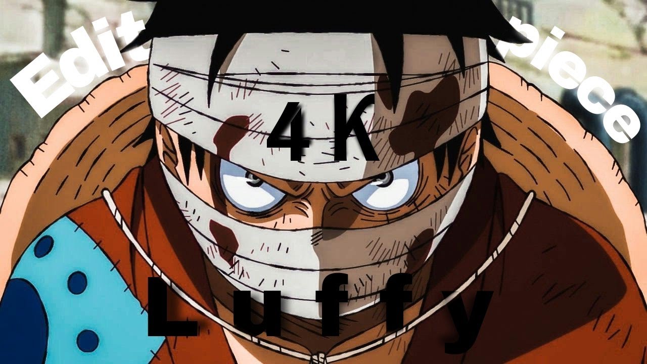 Edit One Piece Luffy 4k Amv Youtube