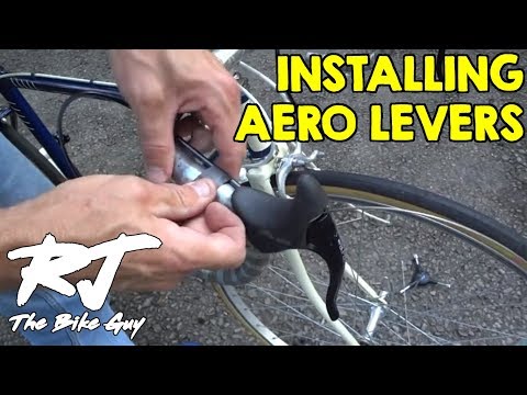 How To Install Aero Brake Levers On Vintage Bike How To Install Aero Brake Levers On Vintage Bike