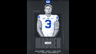 McKay Madsen | BYU Football | National Signing Day 2025