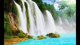 Relaxing Music with Nature Sounds#Waterfall-HD#享受自然音乐带来的轻松音乐-瀑布高清##झरना#شلال#موسيقى هادئة