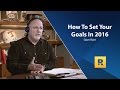 How To Set Your Goals In 2016