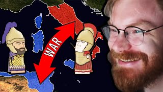 German Reacts to Oversimplified's Punic Wars!