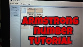 JAVA program on Armstrong number [TUTORIAL]