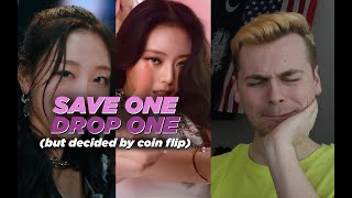 KPOP SAVE ONE DROP ONE JANUARY-JUNE 2021 (but decided by coin flip) [THIS RUINED ME]