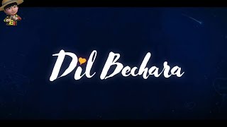 Dil bechara | Sushant Singh Rajput, Sanjana  Dance |AR Rahaman