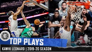 Kawhi Leonard’s Best Plays of the 2019-20 Season | LA Clippers