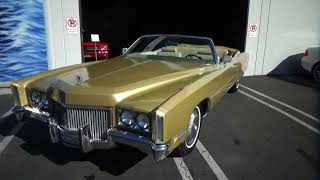 1971 Cadillac Eldorado convertible test drive at Laguna Classic Cars