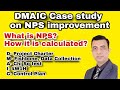 DMAIC case study on NPS improvement | Electronic appliances NPS improvement | Net Promoter Score