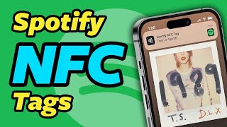How to make Spotify NFC Tags on iPhone | Shortcuts | NFC Tools