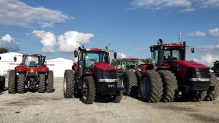 CaseIH 7240 \u0026 other IH harvesting