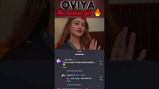 #oviya badass reply about her leaked video issue #oviyahelen