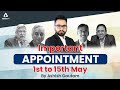 Important Appointments Current Affairs 2022 | 1st to 15th May Appointments | Ashish Gautam Sir