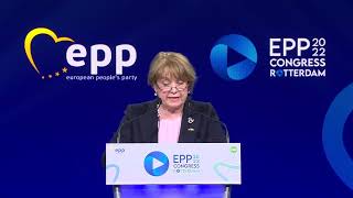 Vilija Aleknaitė-Abramikienė, Chairman EPP Group OSCE PA, Lithuania (Rotterdam Congress)