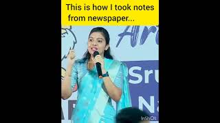 this is how I took notes from newspaper by Srushti Jayanth Deshmukh IAS #srushtideshmukh #upsc #ias
