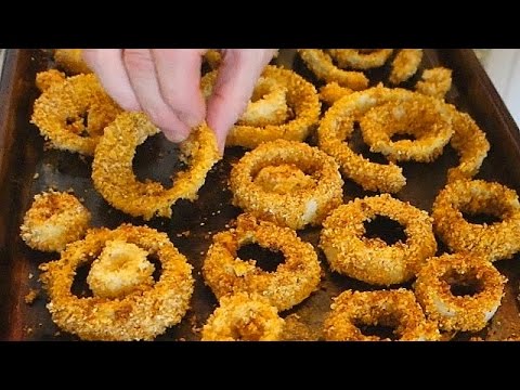 Best Onion Rings Recipe in the Oven ...healthier than fried Best Onion Rings Recipe in the Oven ...healthier than fried