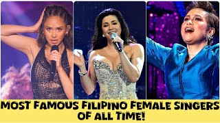 10 Most Famous Filipino Female Singers Who Are Dominating the Music Scene! #celebrity #trending