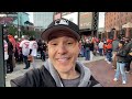 TOTAL INSANITY after I caught a POSTSEASON HOME RUN at Game 2 of the ALDS at Camden Yards!
