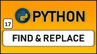"find and replace words" program in python without using any predefined function replace().
