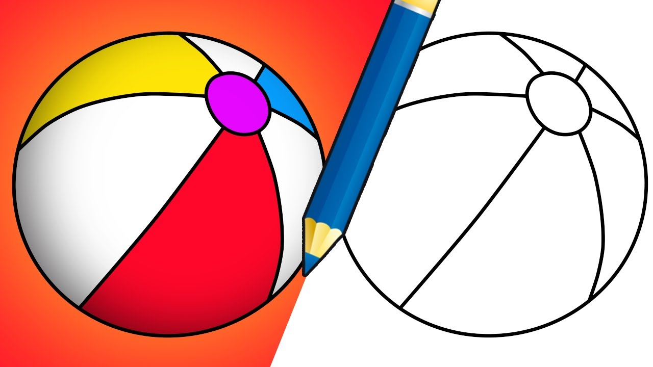 Best Info About How To Draw A Beach Ball Gagdark