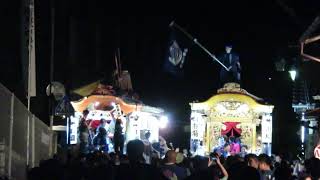 2018年水窪祭り　屋台　小畑、向市場