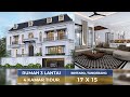 DESAIN RUMAH KLASIK MEWAH DI TANGERANG SELATAN DENGAN TAMAN DI TENGAH RUMAH! - JASA DESAIN RUMAH