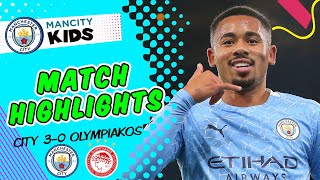 HIGHLIGHTS | City 3-0 Olympiakos | Champions League