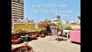 דירות בתל אביב - להשכרה דופלקס 5 חדרים משופץ עם גג ענק