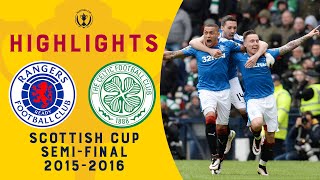 Rangers Win Dramatic Derby Shootout! | Rangers 2-2 Celtic (5-4) | Scottish Cup Semi-Final 2015-16